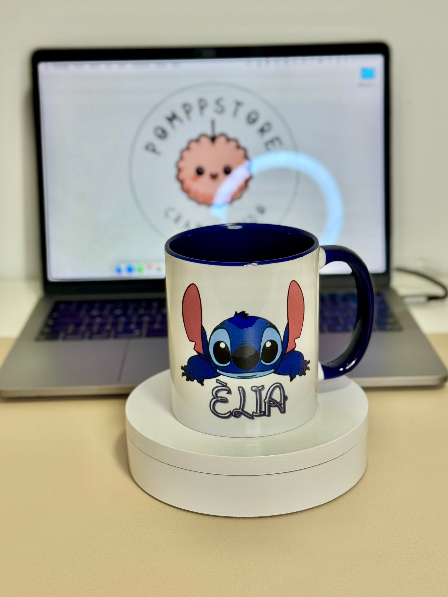 Taza Stitch-Nombre