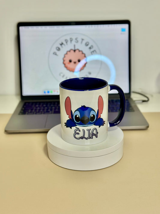 Taza Stitch-Nombre