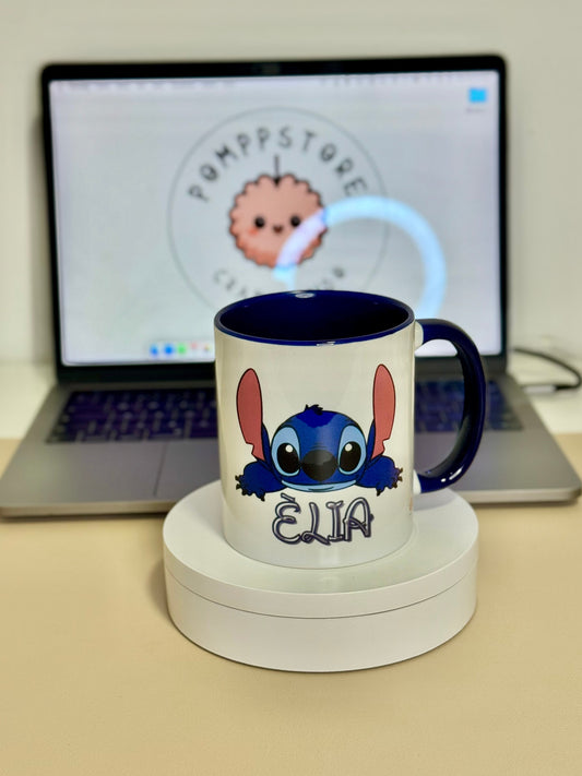 Taza Stitch-Nombre