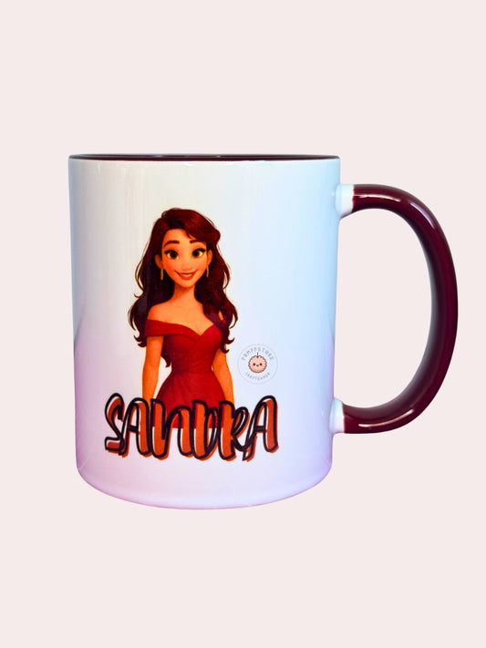 Taza "caricatura" personalizada