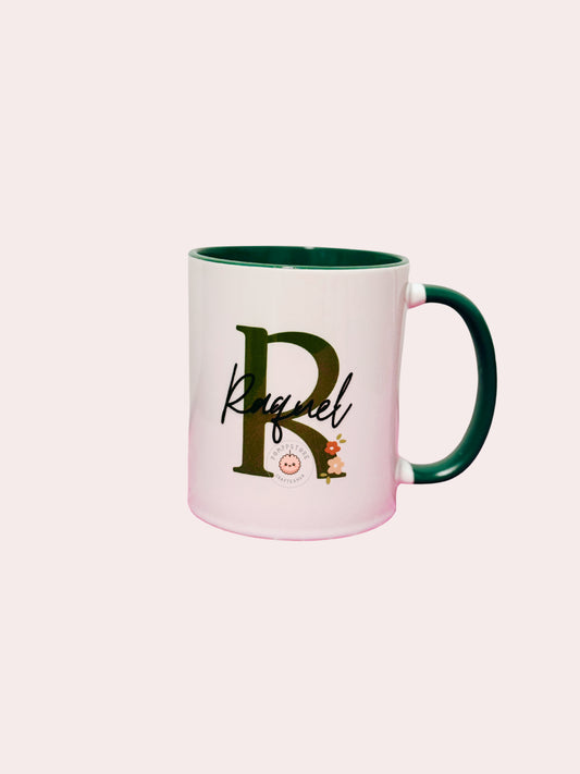 Taza básic - Inicial+nombre